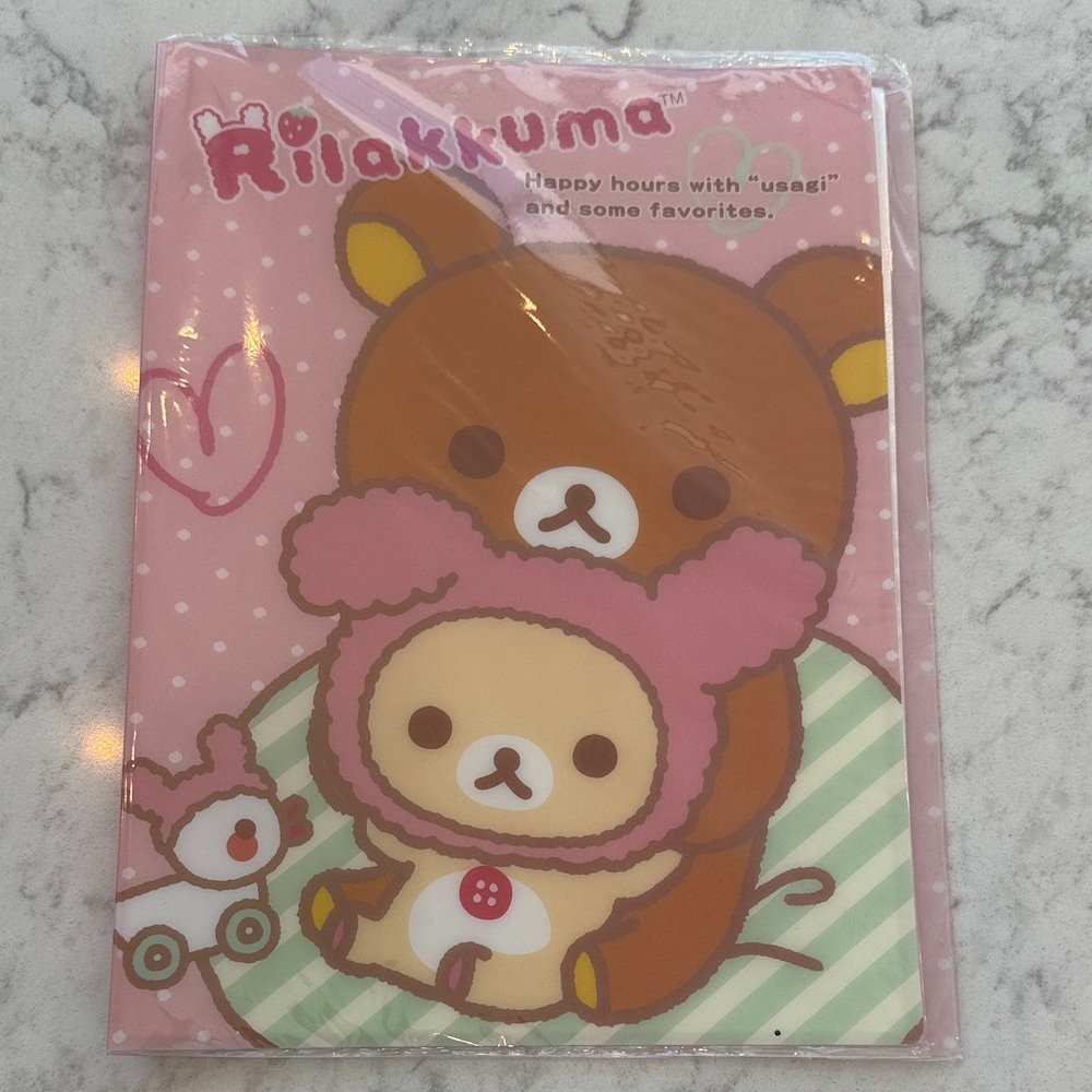 (Unopened) Rilakkuma folder + loose-leaf notebook - Picture 2 of 9